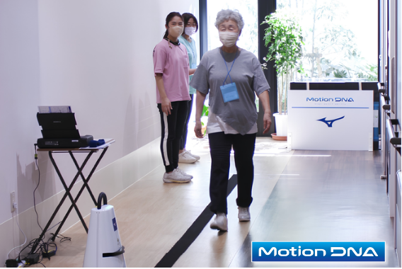 motionDNA体験ブースの紹介画像